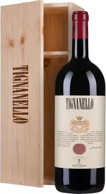 Produktbild von Tignanello Magnum 2022 + Holzbox 1500ml 14,5% Vol.