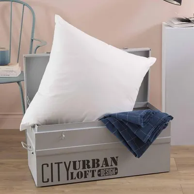 Image de Oreiller Confort Ferme Toison D'Or, 50 x 70 cm, Blanc, Percale Coton Ultrafresh, Anti-acarien