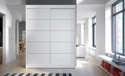 Obrázek produktu pro Šatní skříň CHANNA 4 - šířka 150 cm, bílá