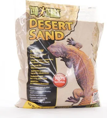 Obrázek produktu pro EXO TERRA Žlutý písek 4,5kg - žlutý pouštní písek Exo terra