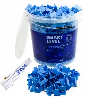 Obrázek produktu pro Kubala Smart Level Nivelizační Klipsy 2 mm Kbelík 800 ks