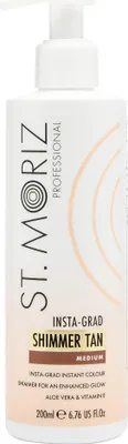 Produktbild von St.Moriz Professional Insta-Grad Shimmer Tan Samoopalający balsam do ciała, 200 ml