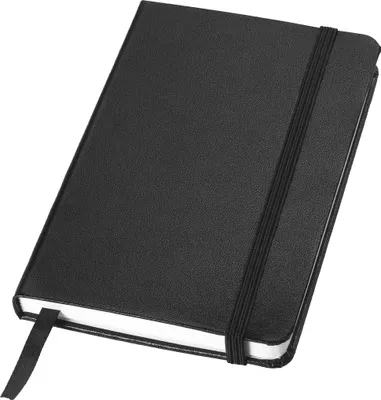 Produktbild von JournalBooks Taschen-Notizbuch A6 PF465 (14,2 x 9,3 x 1,4 cm) (Schwarz)