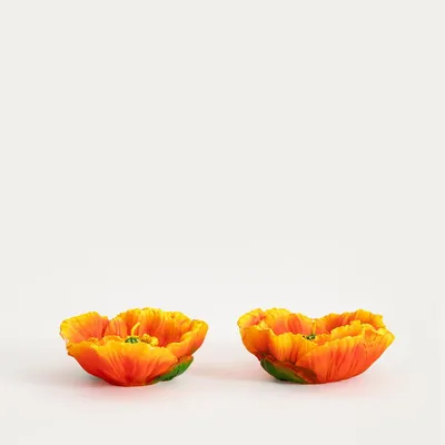 Obrázek produktu pro HOMLA MEADOW FLOWERS Sada svíček s vůní pomerančových květů, sada 2 ks