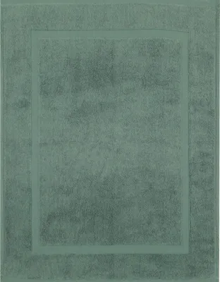 Produktbild von Betz Badvorleger 50x70 cm PREMIUM Badematte Badteppich Duschvorleger 100% Baumwolle 650g/m²  Farbe: tannengrün