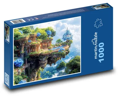 Obrázok produktu pre Puzzle 1000 Dom na skale - martinpuzzle