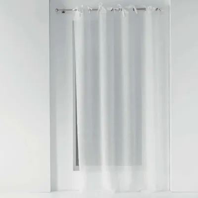 Image de Rideau en voile avec œillets 140 x 240 cm Callas blanc