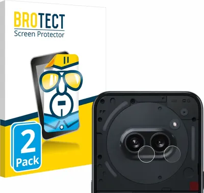 Produktbild von 2x Für Nothing Phone (2a) (NUR Kameraschutz) Schutzfolie BROTECT Displayschutz Display Schutz Folie Klar Transparent