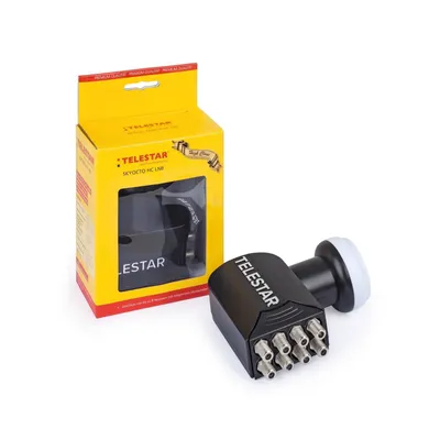 Produktbild von Telestar SKYOCTO HC LNB, 115 mm, 60 mm, 135 mm, 223 g, Schwarz, 269 g