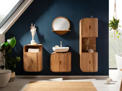 Produktbild von Badset Tenaga Akazie oakfinish