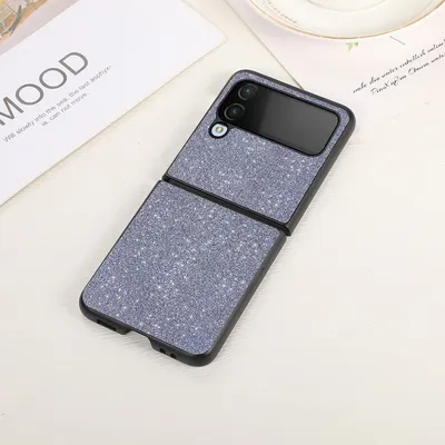 Produktbild von König Design Hülle kompatibel mit Samsung Galaxy Z Flip4 5G Kunststoff Soft Handyhülle - Handy Case Schwarz
