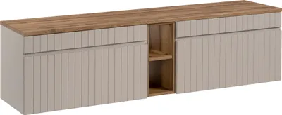 Zdjęcie produktu dla Zestaw meblowy do łazienki 180cm z blatem, elegancki i funkcjonalny