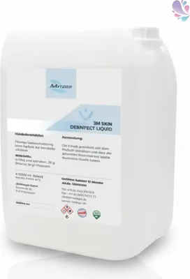 Produktbild von Desinfektion, Hautdesinfektion, Händedesinfektion, medizinisch, hygienisch 5 Liter-Kanister je SET : Verpackungseinheiten - 1 Set Verpackungseinheiten: 1 Set