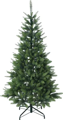 Produktbild von Künstlicher Weihnachtsbaum Premium voll Spritzguss 150 cm 1093 Zweige mit Metallständer klappbar