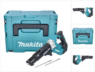 Produktbild von Makita DFR 551 ZJ Akku Magazinschrauber 18 V 25 - 55 mm Brushless + Makpac - ohne Akku, ohne Ladegerät