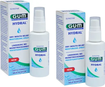 Produktbild von 2x GUM Hydral  Feuchtigkeitsspray 2x 50ml