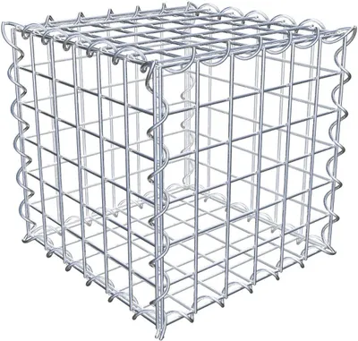 Produktbild von Gabione 30 cm x 30 cm x 30 cm (L x H x T), Maschenweite 5 cm x 5 cm, Spirale