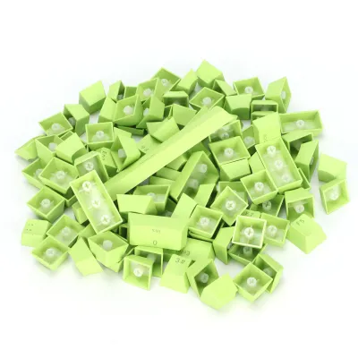 Imagen del producto de Tapas para teclados mecánicos de PBT, conjunto de tapas para teclados de PBT, tapas para teclados, tapas de colores, 108 tapas para teclados de PBT
