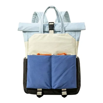 Produktbild von Rolltop Rucksack Damen Herren Wasserabweisend Cityrucksack Freizeitrucksack Reiserucksack