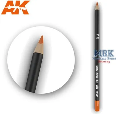 Obrázek produktu pro AK Interactive S.L. AK-10014, pastel na patinování, intenzivní okrová barva