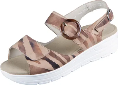 Produktbild von Solidus Komfort Sandalen für Damen in unifarben uni S24-0013306