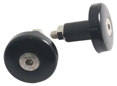 Produktbild von Lenkerenden JMP Aluminium schwarz 13mm