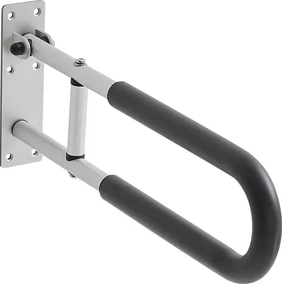 Image de SucceBuy Relève-personne pour toilettes : barre d'appui murale 605x75x230mm