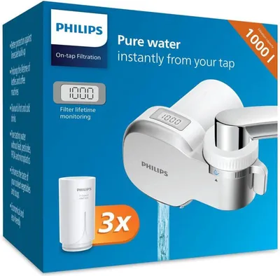 Image de Filtre à eau microfiltration avec affichage numérique Philips PHAWP3705P3/10