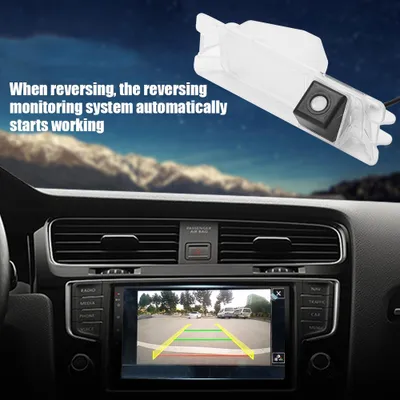 Image de Caméra de recul HD pour voiture IP67 PC7070K Compatible avec Nissan March