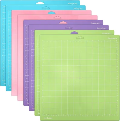 Imagen del producto de Láminas de corte de 30,5 x 30,5 cm, paquete de 8 unidades, 4 colores, para manualidades
