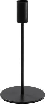 Produktbild von Kerzenständer - Schwarz - Metall - H 18,7 cm