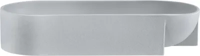 Produktbild von Iittala Kuru Schale Keramik - 370 x 75 mm - Hellgrau 1051706