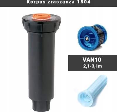 Zdjęcie produktu dla Rain Bird | Zraszacz Wynurzalny 1804 PC + Dysza VAN 10 | 10cm | Regulowany