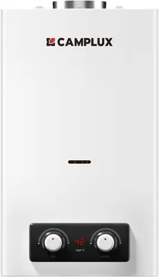 Productafbeelding van Gasdoorstroomboiler voor binnen met lage NOx-emissie en koperen warmtewisselaar, 11 liter per minuut