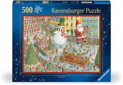 Immagine prodotto di Ravensburger Here Comes Christmas!, 500 pezzi, Natale, 12 anni