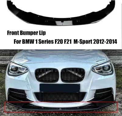 Produktbild von Auto Frontstoßstange Splitter Lippe - Spoiler Bodykit Diffusor - passend für F20 F21 120d 120i M135i M-Sport 2012-2015