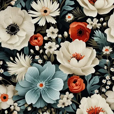 Image de OUTDOOR DEKOSTOFFE OXFORD - Motiv Blumen I DX5663