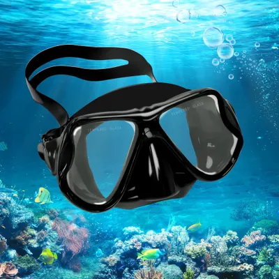 Image de Masque de snorkeling panoramique 180° pour adultes