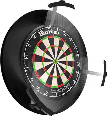 Produktbild von Trilight Dartboardbeleuchtung: Sportlich konzipierte LED-Beleuchtung für Dartboards. Passend für alle Standard-Dartboards. Keine Schatten. Leistungsstarke Dartboard-Beleuchtung. Dartboard-Umrandung, kompatibel mit Dartboard-Gehäusen