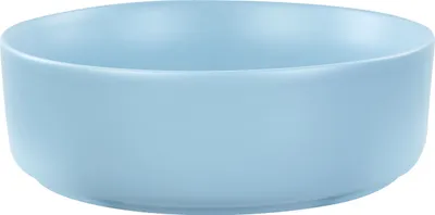 Obrázok produktu pre BELIANI Kúpeľňové umývadlo na dosku modré keramické okrúhle ⌀ 37 cm moderná kúpeľňa