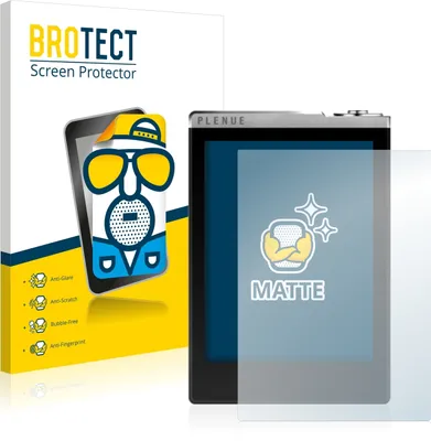 Produktbild von 2x BROTECT Schutzfolie für Cowon Plenue D Displayschutz Displayschutzfolie Folie Matt Entspiegelungsfolie