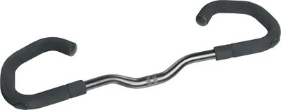 Produktbild von ergotec 17653001 Hornbar Basic Comfort Alu, Ø 25,4mm, 600mm, 12°, schwarz/matt
