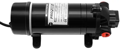 Produktbild von Membranpumpe Diaphragmapumpe - Wassertransferpumpe - 160 psi 120 W 220 V - 5,5 l/min - Selbstansaugend Trockenlauf - EU-Stecker - Schwarz