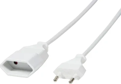 Produktbild von LogiLink Verlängerungskabel Eurostecker 3,0 m weiß