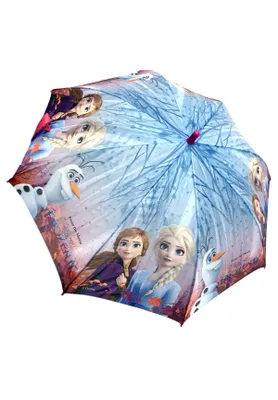 Produktbild von Frozen - Die Eiskönigin Anna und Elsa Automatik-Regenschirm Stock-Schirm