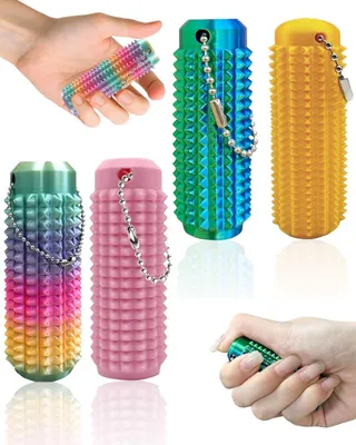 Productafbeelding van Sensorisch speelgoed met stekels - Set van 4 - Autisme speelgoed - Fidget toys