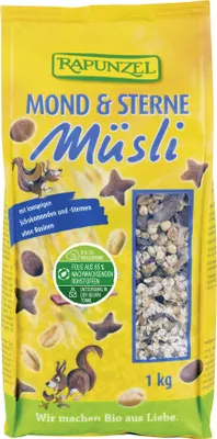 Produktbild von Rapunzel Mond & Sterne Müsli 1kg