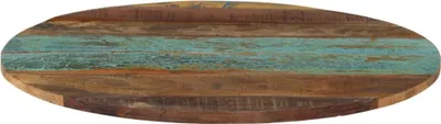 Immagine prodotto di Piano del tavolo rotondo 60 cm 15-16 mm in legno massiccio di recupero