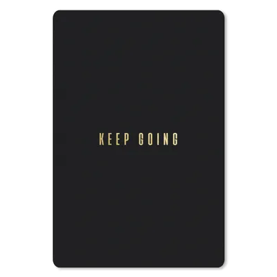 Produktbild von MuchoWow® Mauspad Mousepad Zitat - Motivation Schwarz und Gold 40x60 cm - Mousepads - Maus Mat - Pad - Mausunterlage - Schreibtisch Accesoire