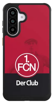 Produktbild von NIVOCASE Hülle für Samsung Galaxy A56 5G  Handyhülle NIVOcore Case Schwarz 1. FC Nürnberg Der Club Offizielles Lizenzprodukt
